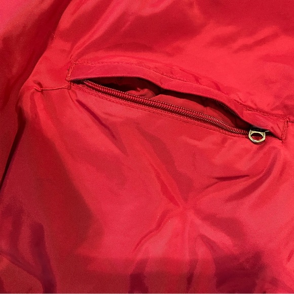 Abercrombie & Fitch Vintage Red Puffer Jacket - Picture 13 of 13